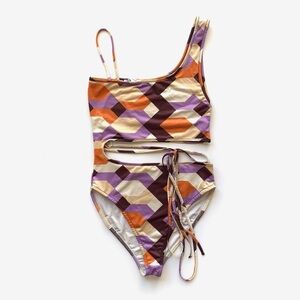 Zara Geometric Bodysuit